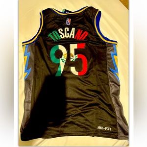 TOSCANO Golden State Warriors jersey